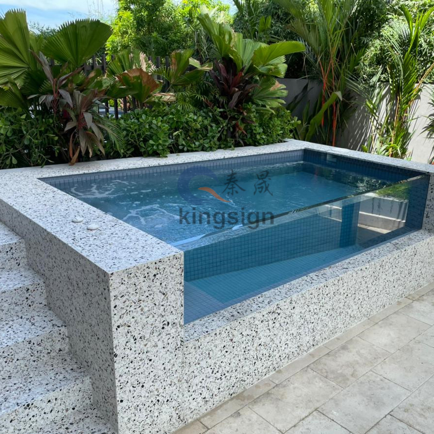 ¡Al usar una piscina acrílica, estos problemas no pueden ignorarse!