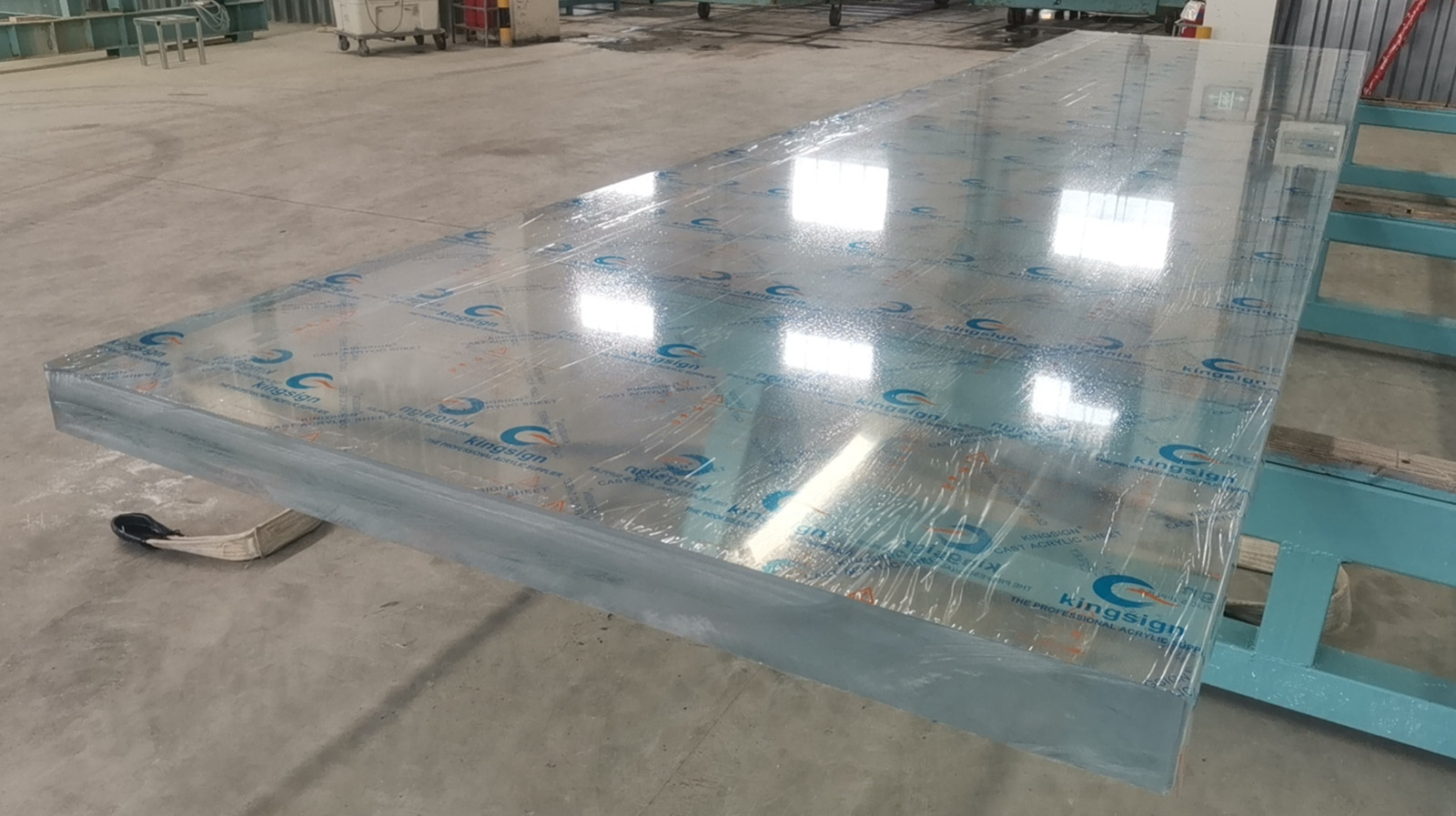 Panel de acrílico de espesor de 120 mm Kingsign para ventana de piscina de hotel